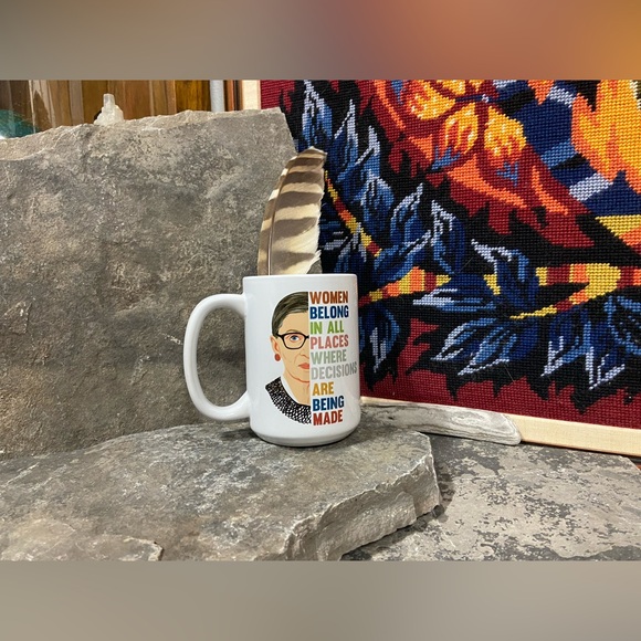 Justice Ruth Bader Ginsburg Feminist Mug - Picture 3 of 5